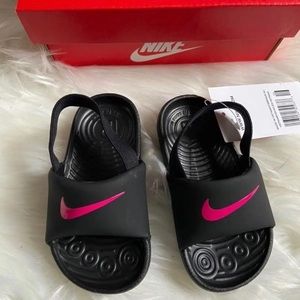 new with tag nike slides sandals for baby toddler